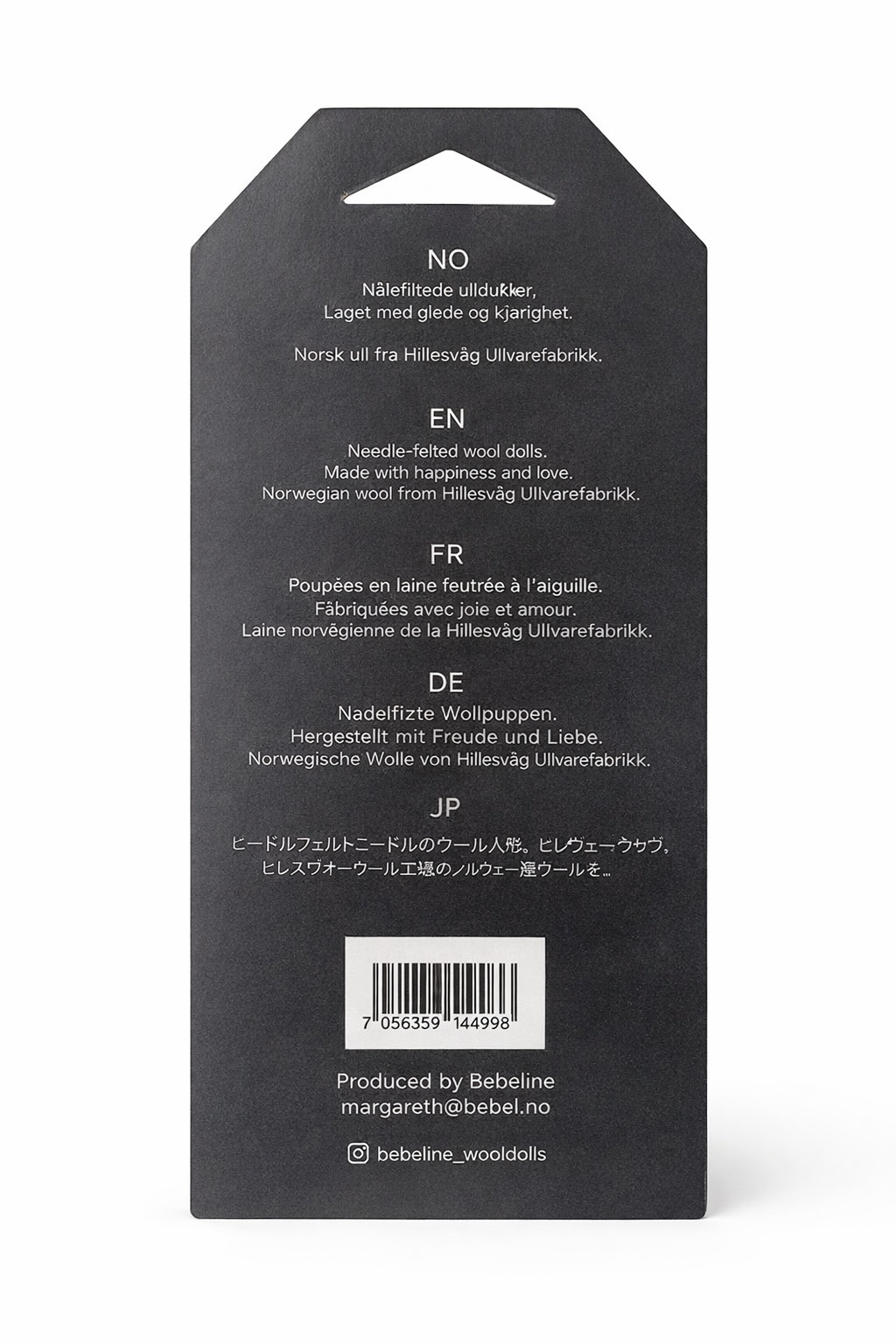 Bunad dukke magnet – håndlaget i Bergen  Hardanger inspirert